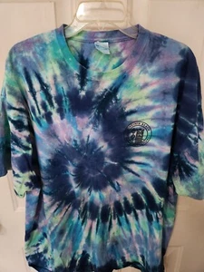 Neptune Festival 2018 Va Beach, Va Tye Dye T-Shirt Size 2XL Excellent Condition - Picture 1 of 5