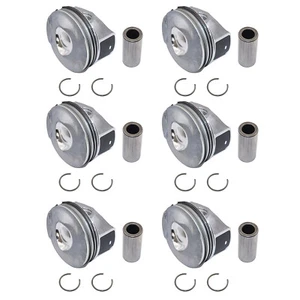 For Jaguar Land Rover 3.0L V6 6PCS Supercharged Piston Assembly Set Kit - Picture 1 of 11