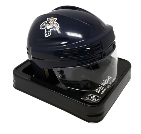 FLORIDA PANTHERS NHL LICENSED NAVY MINI HELMET Cover