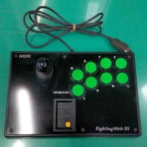 Controlador de palo de lucha Hori HSS-07 SS Sega Saturn arcade usado JP - Imagen 1 de 5