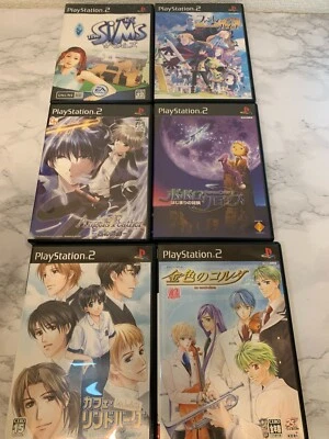 sony playstation2 ps2 Japan import Popolo Crois Phantom Brave The Sims lot of 6  - Image 1 of 4