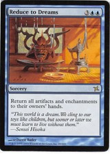 Reduce to Dreams *Rare* Magic MtG x1 Betrayers of Kamigawa SP