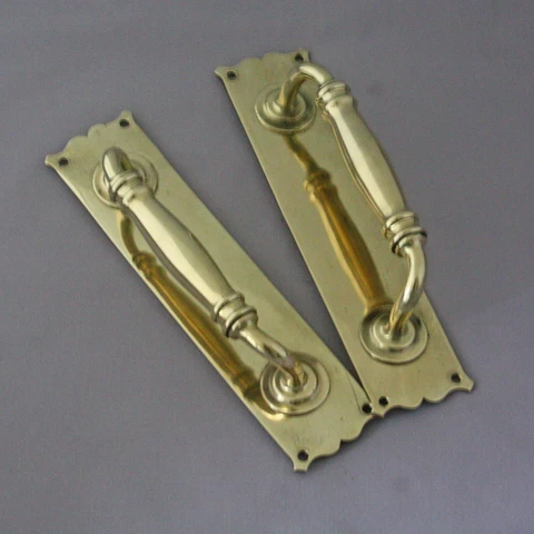 Antique Victorian Pull Door Handles Cover