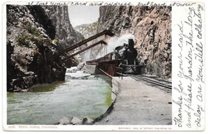 Aussichtswagen Royal Gorge Colorado Antik 1905 - Bild 1 von 2