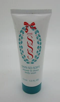AVON Skin-So-Soft SSS Original Woodland-Fresh Shower Shave Body Wash TRAVEL SZ - Imagem 1 de 2
