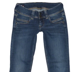 Pepe Jeans VENUS Jeans Womens Size W28 L30 Blue Trousers Denim 28in - Picture 1 of 7