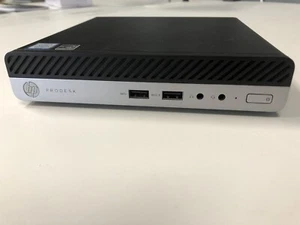 HP ProDesk 400 G3 PC i5-7500T 8GB RAM 256GB SSD Windows 10 Pro - Afbeelding 1 van 4