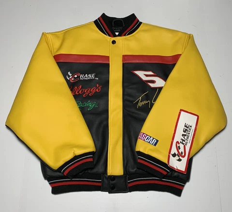 Chase Authentics Kellogg’s Racing #5 Terry Labonte Youth M Full zip Jacket NWT Cover