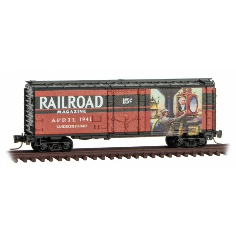 Micro-Trains Z 50200641 Railroad Magazine Years Gone By #2 Boxcar Freight - Image 1 of 1