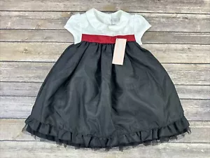 Gymboree Tulle Ruffle Holiday Dress Girls Size 0-3 Months New - Picture 1 of 8