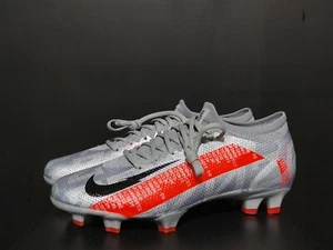Nike Mercurial Vapor 13 Pro FG AQ4176-906 Metallic Bomber Grey Men's Size 7 - Picture 1 of 6