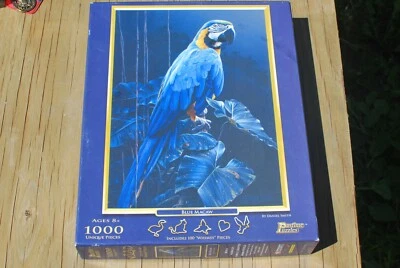 ЗАБАВНЫЕ ГОЛОВОЛОМКИ, СИНИЙ АРА, НОВАЯ ОТКРЫТАЯ КОРОБКА, 1000 ШТУК, ОТ DANIEL SMITH, PUZB - Изображение 1 из 4