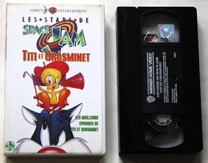 Les stars de Space jam : Titi et Grosminet / VHS / PAL / 1997 / VF - Photo 1/2