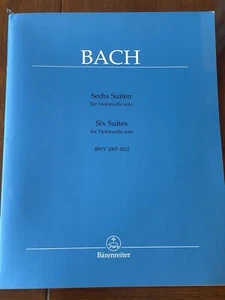 Bach Séchs Suiten Fur Viollncello Solo Six Suite BWV 1007-1012 - Bild 1 von 4