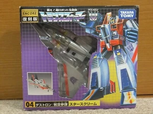 Transformers G1 DESTRON #04 STARSCREAM ENCORE TAKARA TOMY - Picture 1 of 6