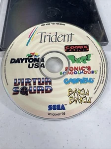 Sega Windows '95 Trident Game Sampler Demo, Sonic (Sega 1997) PC CD game - Picture 1 of 6