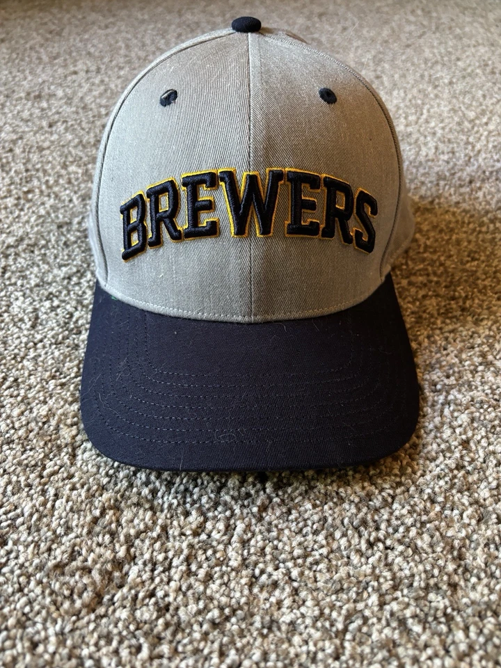 Milwaukee Brewers SnapBack Hat 47 Brand - Image 1 of 3