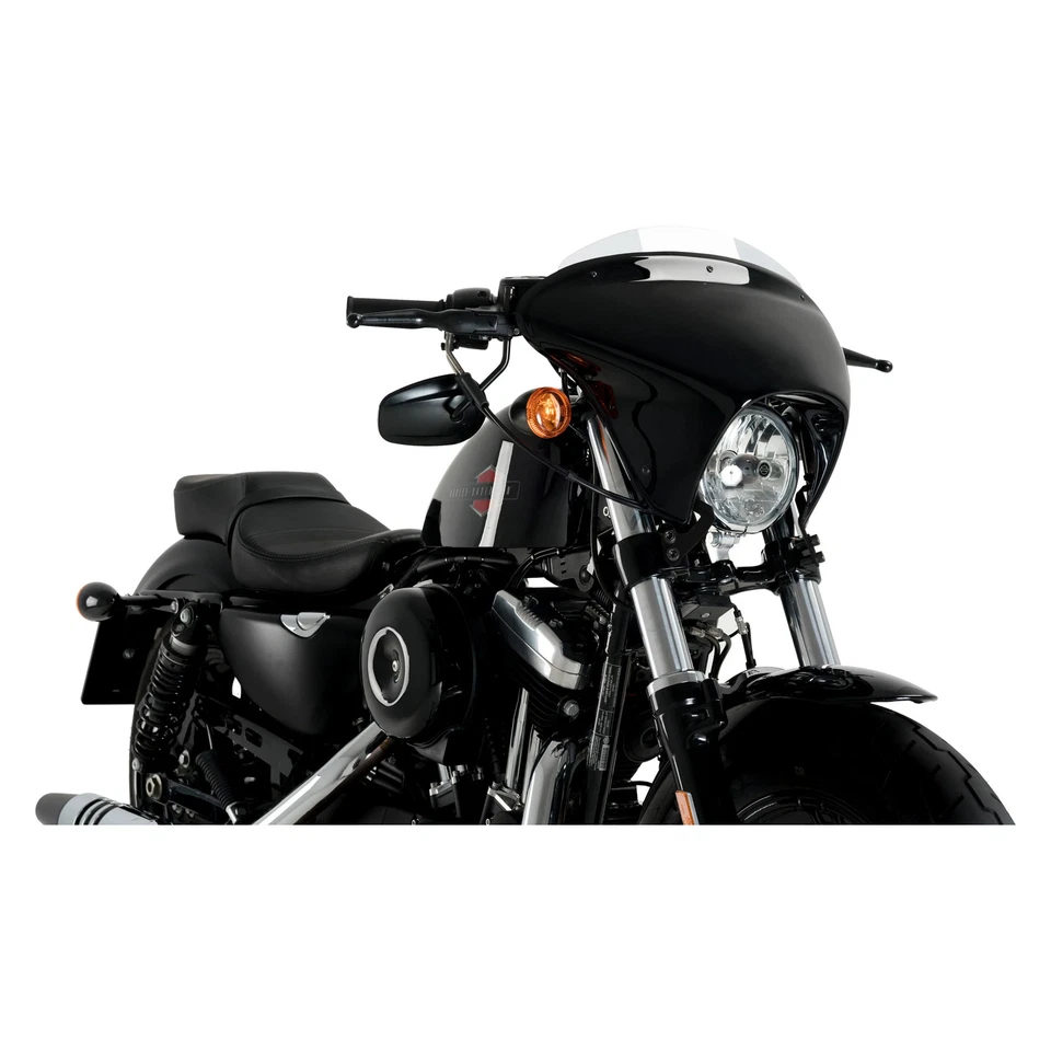 For Harley-Davidson Forty Eight 2015-2019 Puig Batwing SML Sport Windshield - Image 1 of 1