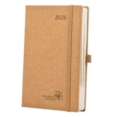  Planificador diario reciclado 2026 12 meses (A5 tamaño mediano 5,75"" x 8,5"") - uno  Foto 1 de 4