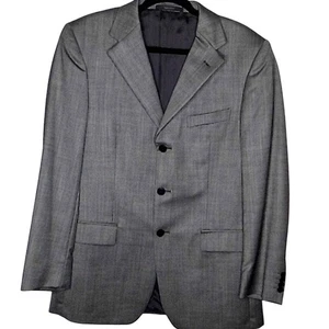 Chaqueta de traje para hombre Z Zegna, negra/blanca - 50 - Imagen 1 de 12