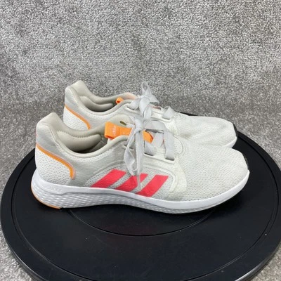 Adidas Shoes Womens Size 8.5 Edge Lux 5 White Turbo Flash Orange Running Sneaker - Image 1 of 4
