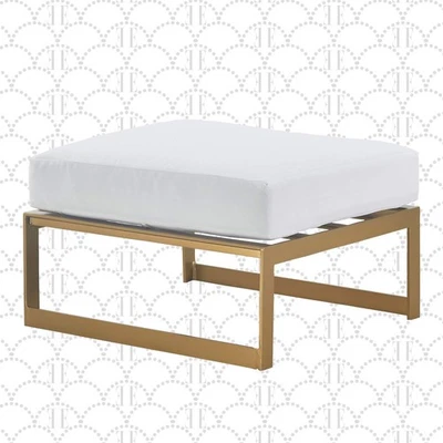 Moderno Mirabelle Patio Exterior Modular Colección, Blanco u Dorado Fr... Foto 1 de 4