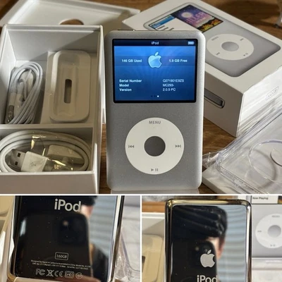 EXCELLENT Apple IPod Classic 7th Gen MC293 160Gb SSD Mod+2000Mah. 23K🎶 - Image 1 of 4