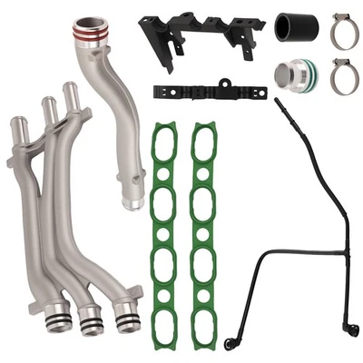 Juego de kit de línea de refrigerante para Porsche Cayenne S/Turbo 4,5 L 2003-06 94810601603 Foto 1 de 4