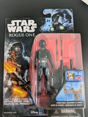 Figuras de acción Hasbro Star Wars Rogue One Imperial Ground Crew B7279 3,75" nuevas en caja Foto 1 de 2