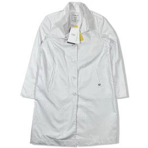 Figs Women’s Montero Lab Coat White Size Large NWT Premium Medical Jacket - Picture 1 of 7