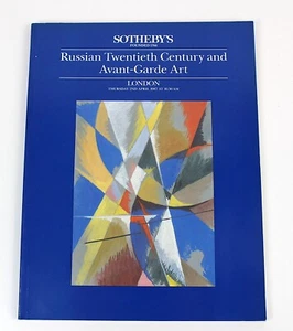 Sotheby's Russian Twentieth Century & Avant-Garde Art 1987 Catalogue Chagall - Bild 1 von 5