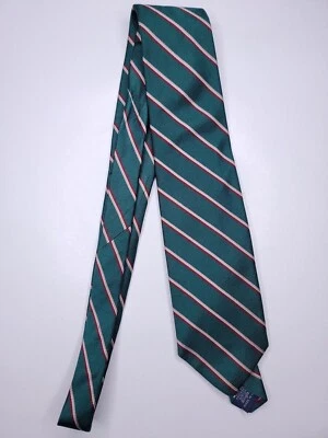 Corbata formal Land'S End para hombre 58"Lx3,25"W corbata de cuello verde  Foto 1 de 4