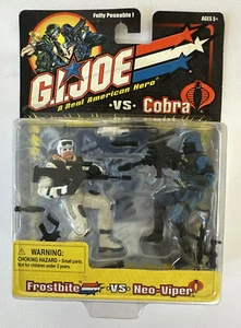 GI Joe vs Cobra Frostbite neo viper Mosc New A Real American Hero 2001 - Picture 1 of 5