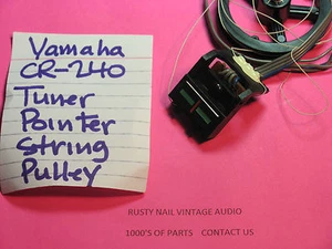 📈YAMAHA CR-240 ILLUMINATED DIAL POINTER WITH PULLEY AND STRING - Picture 1 of 1