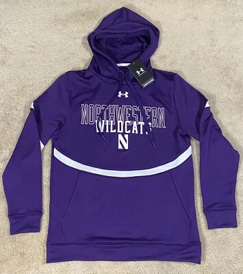 Under Armour - Northwestern Wildcats Hoodie Mens Size Small - Image 1 of 4