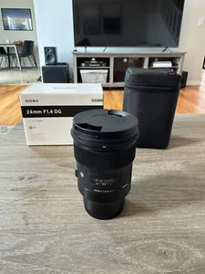 Sigma 401965 24mm F1.4 DG HSM Lens for Sony E - Excellent Condition - Picture 1 of 8