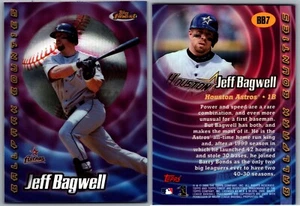 2000 TOPPS FINEST BALLPARK BOUNTIES - JEFF BAGWELL #BB7 HOUSTON ASTROS - Picture 1 of 1