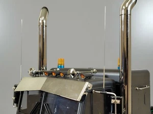 Tamiya RC 1/14 Simulate CB Spring Antenna Mirror Mount King Grand Knight Hauler - Picture 1 of 5