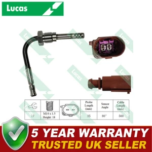For VW Tiguan 2007-2018 2.0 TDi Lucas Exhaust Gas Temperature Sensor LGS7127PV - Picture 1 of 2