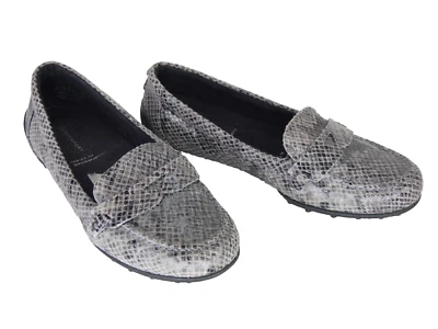 Zapatos Rockport AdiPrene Adidas Piel de Serpiente Penny Mocasines Sin Cordones Planos Talla UK 3.5 Foto 1 de 4