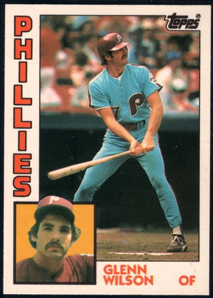 1984 Topps Traded #129T Glenn Wilson NM++ Phillies J2M - Image 1 of 1