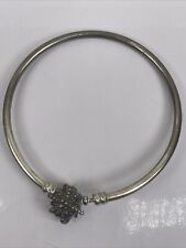 Vintage Sterling Silver 925 Bracelet Jewelry Signed Clip Women's Charm Jewelry