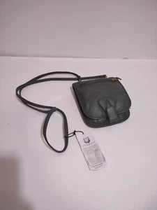 Borsa a tracolla piccola J.P. Ourse & Cie vintage in pelle verde nuova con etichetta - Foto 1 di 13