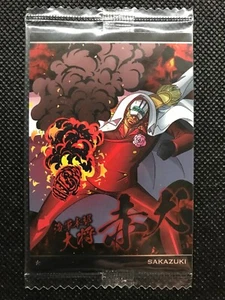 Paquete Sellado de Tarjeta de Oblea de Anime de Una Pieza Sakazuki 4-17 N Japonés BANDAI F/S - Imagen 1 de 4