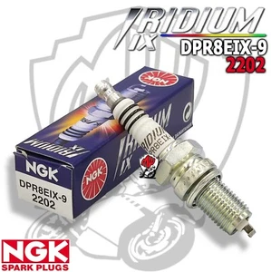CANDELA IRIDIUM NGK DCPR8EIX-9 HONDA NX 650 Dominator 1988 1989 1990 1991 1992 - Foto 1 di 1