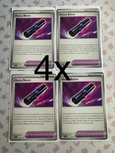Heavy Baton #151/162  Scarlet & Violet Temporal Forces Pokemon TCG - Picture 1 of 1