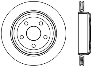 StopTech 126.58007SL Sport Slotted Disc Brake Rotor - Picture 1 of 1