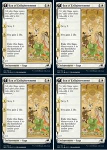 MTG - 4x ERA OF ENLIGHTENMENT - Kamigawa: Neon Dynasty (C) - Picture 1 of 1