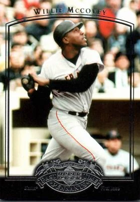 2005 UD Past Time Pennants #88 Willie McCovey  San Francisco Giants - Image 1 of 2