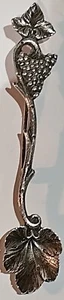 Vintage /Antique Grape Vine Spoon .833 Silver Brooch with Hallmarks - Picture 1 of 7
